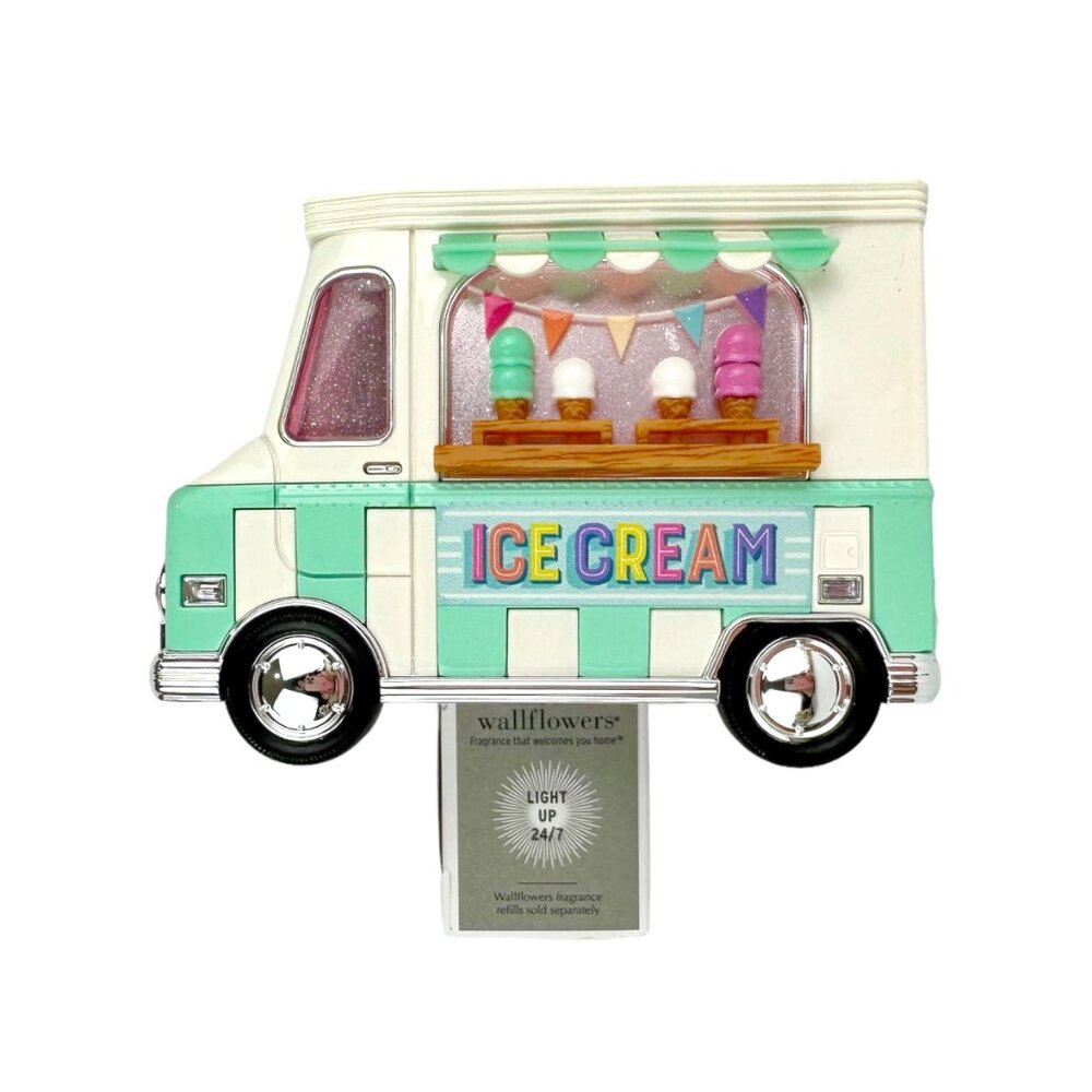 Bath & Body Works ICE CREAM TRUCK Projector Nightlight Wallflowers Plug NEW